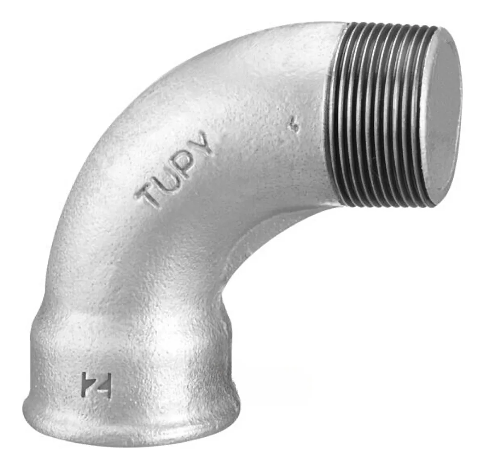 CURVA GALVANIZADA MACHO/ FÊMEA 1/2 - Acessórios