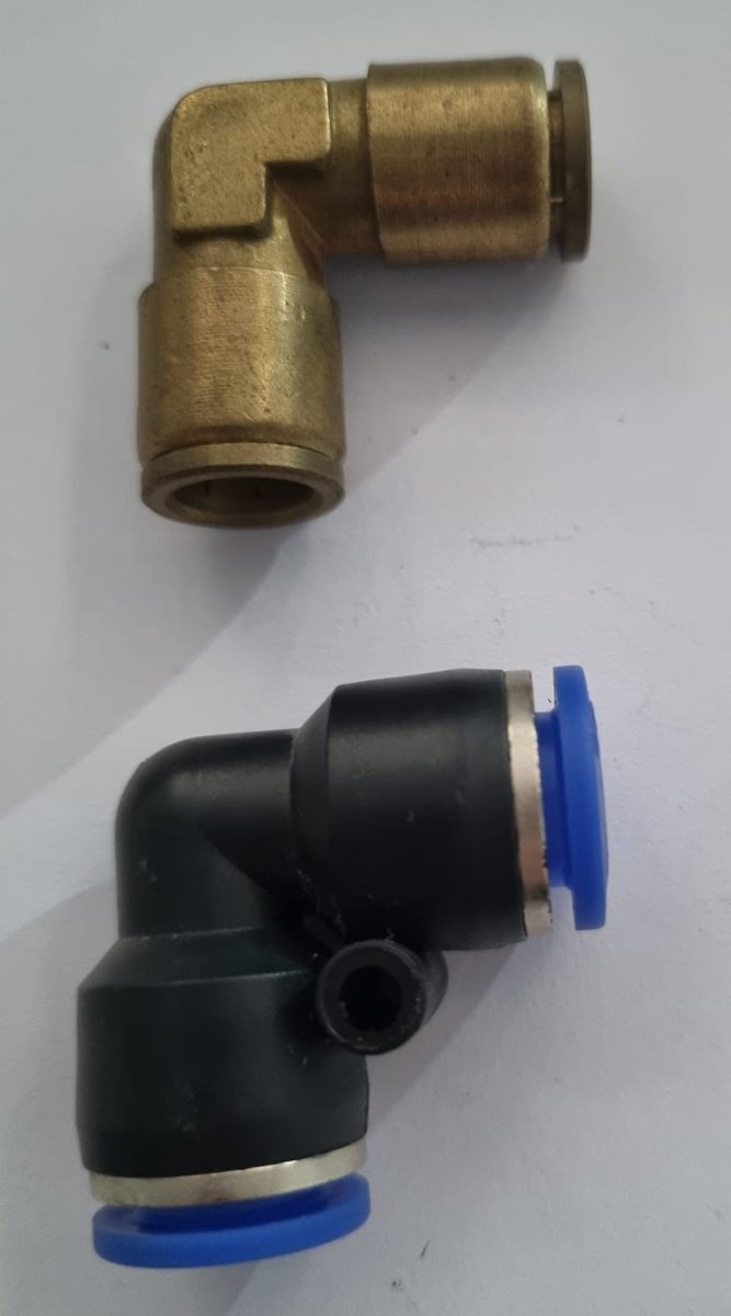 COTOVELO INSTANTÂNEO 3/8 - Conexão Pneumática